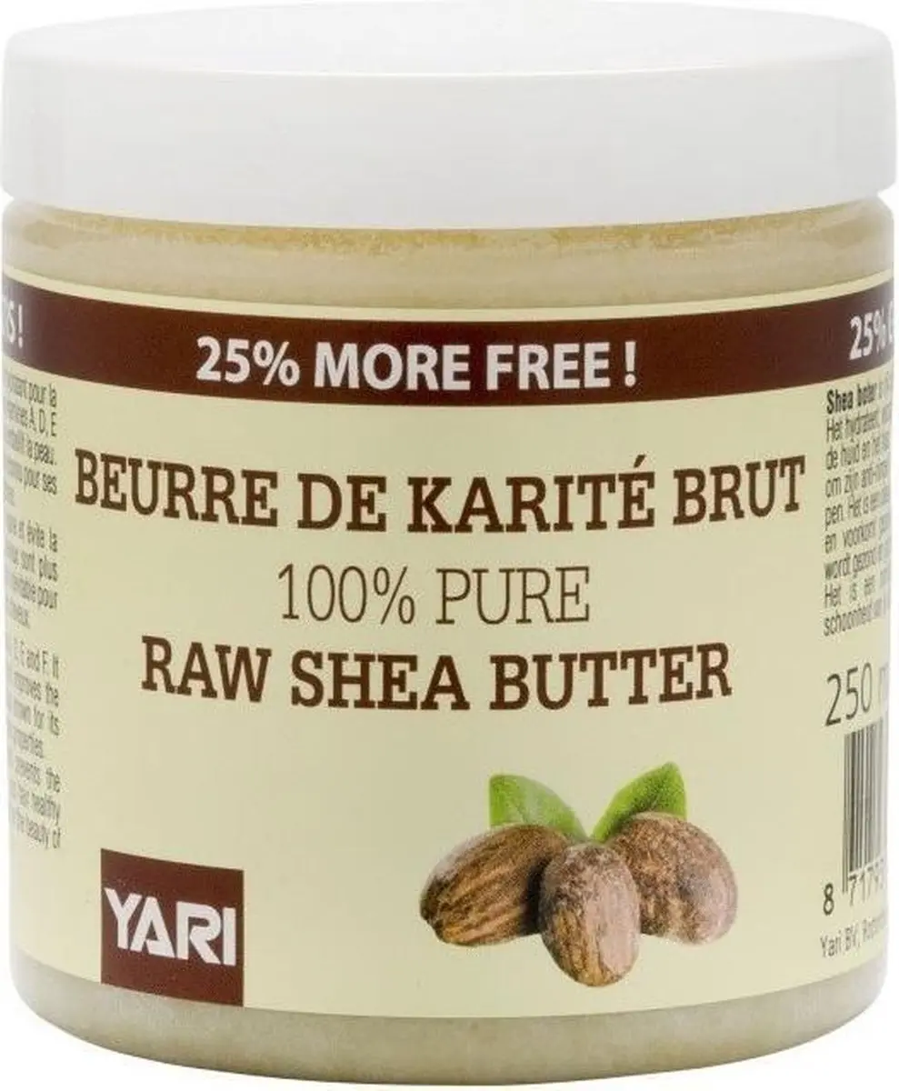 Yari 100% Pure Raw Shea Butter 500ml