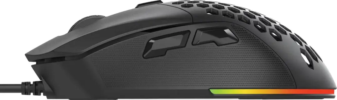 Sandberg 640-28 Gaming Muis Ambidextrous - 12800 DPI - Zwart