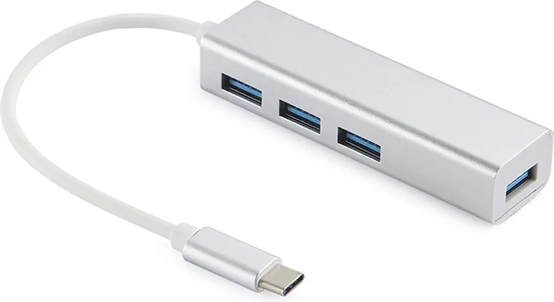 Sandberg 336-20 USB-C naar 4x USB 3.0 Hub - Zilver