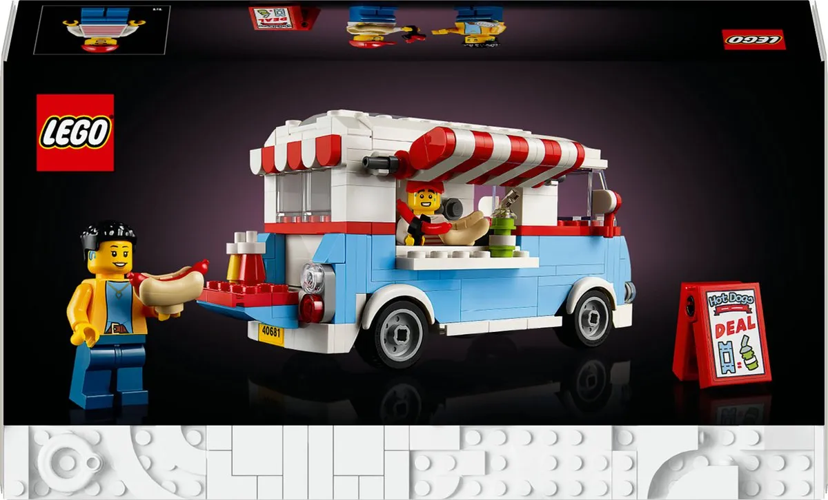 LEGO Icons 40681 Retro Food Truck - 310 Stukken - 2 Minifiguren - afbeelding 6 van 6