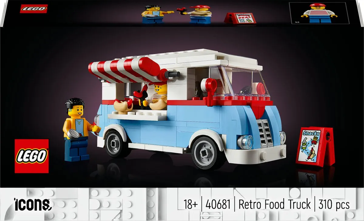 LEGO Icons 40681 Retro Food Truck