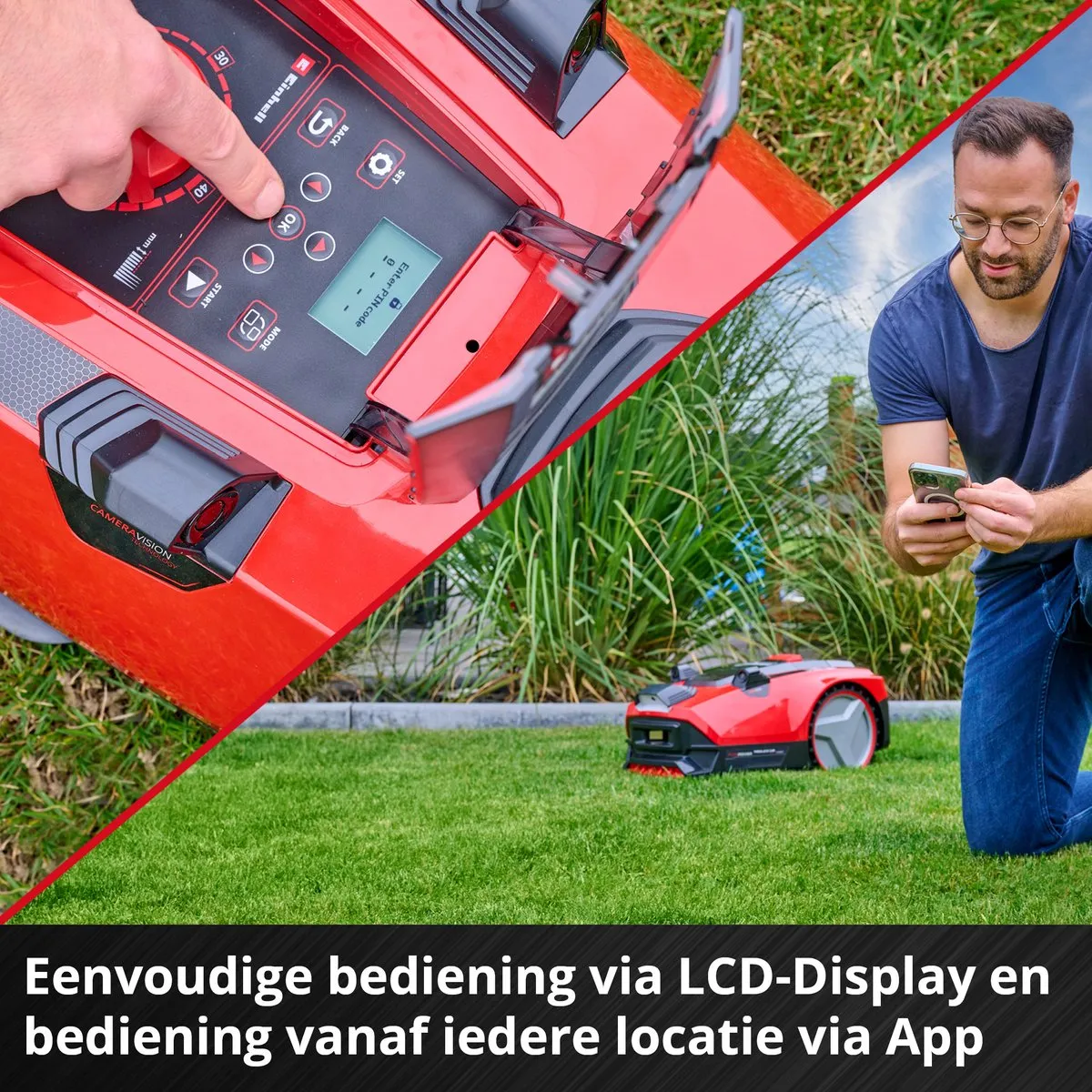 Einhell FREELEXO CAM PLUS 600 Accu Robotmaaier - 18V - 600m² - Camera