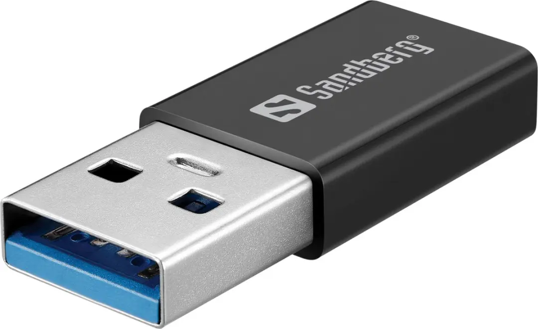 Sandberg 136-62 USB-C/A DVD Drive - Zwart