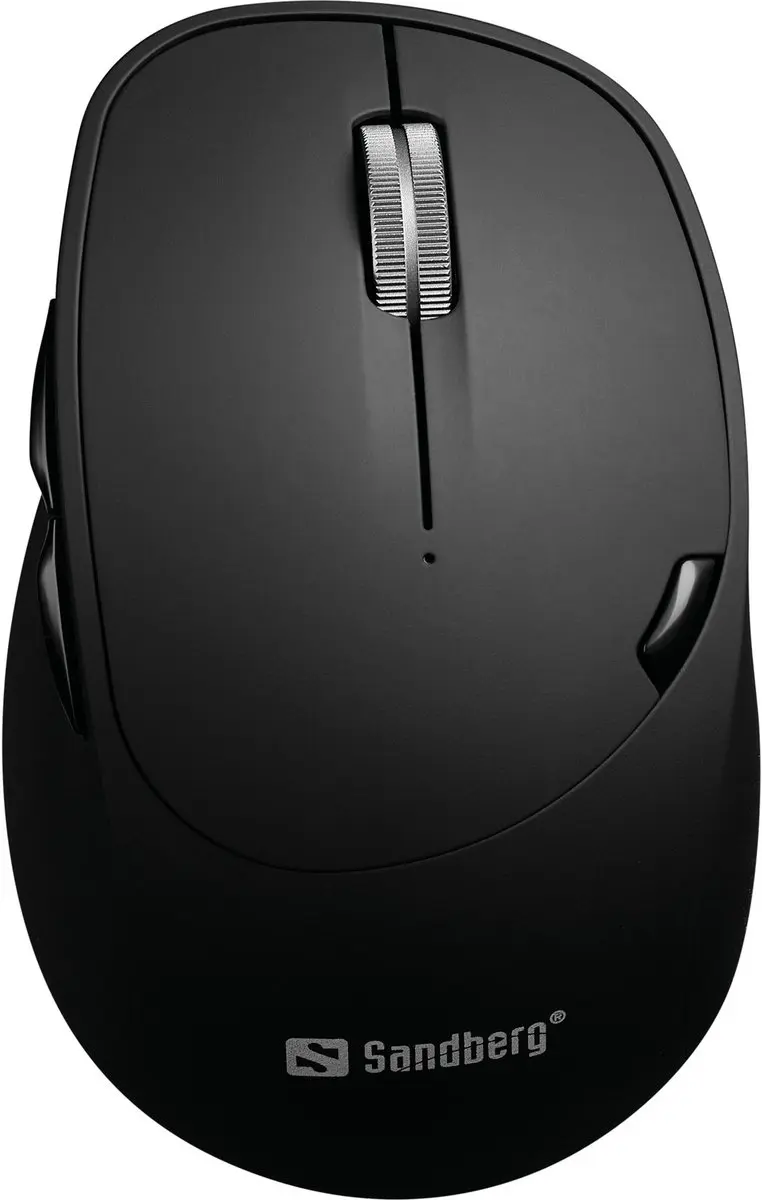 Sandberg 631-02 Muis - RF Draadloos & Bluetooth - 1600 DPI - Zwart