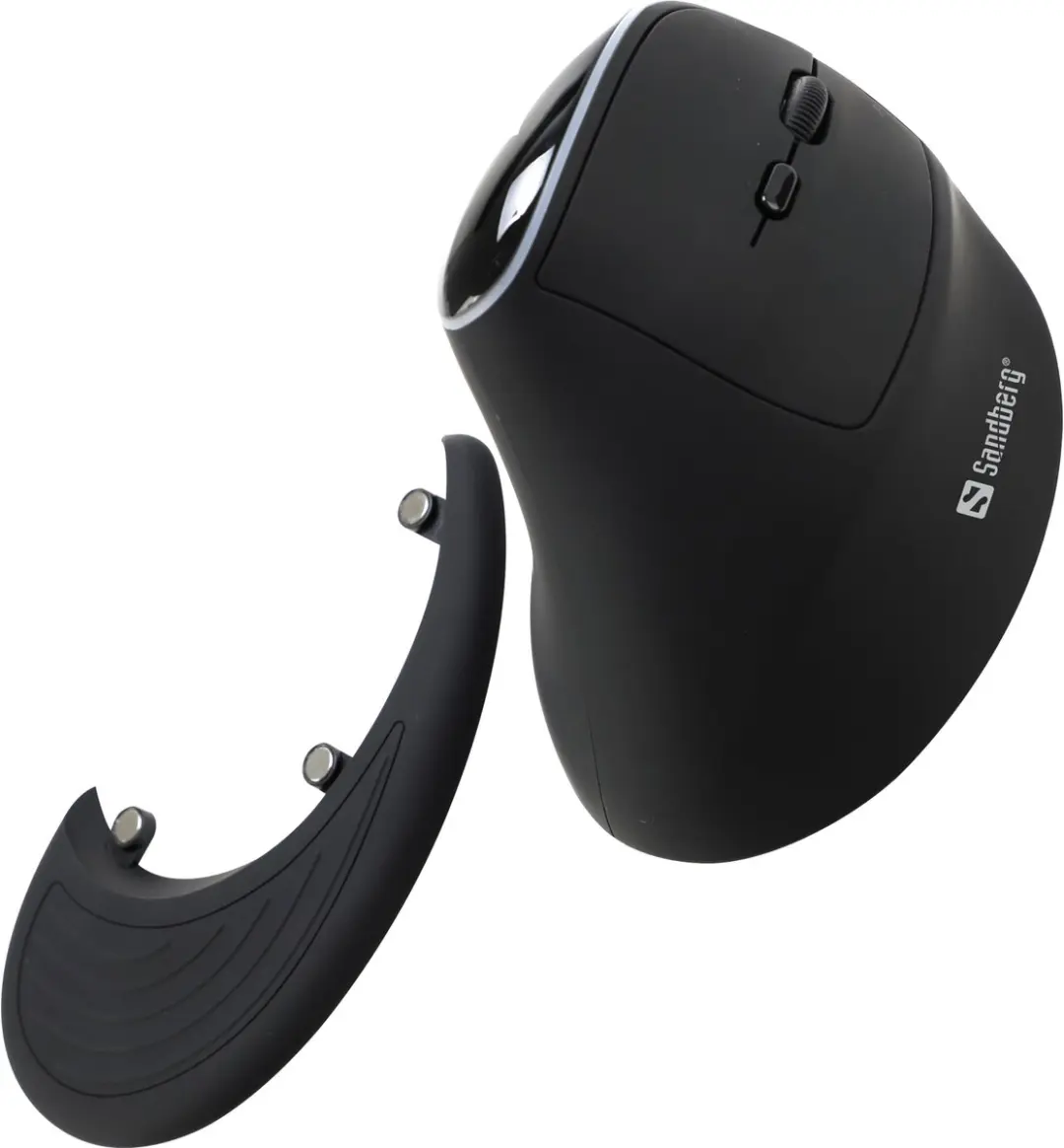 Sandberg Pro 630-13 Verticale Muismuis - Draadloos - 1600 DPI - Zwart
