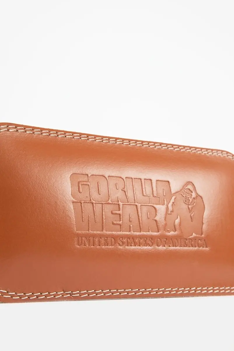 Gorilla Wear Halterriem 6 Inch - L/XL - Bruin