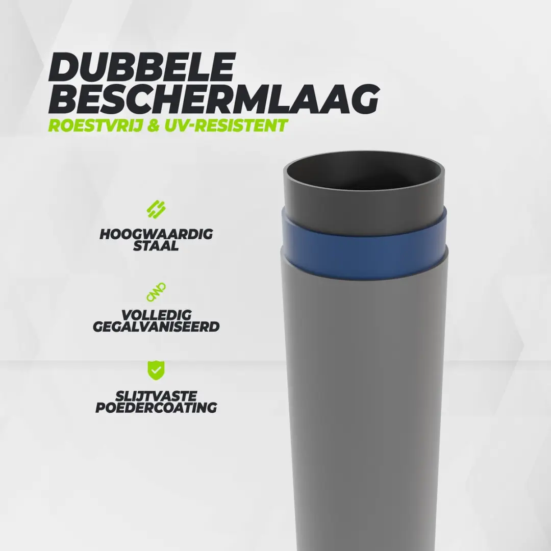 Virtufit Rond Zwembad Ø366cm Compleet Pakket - 9470L - Beige