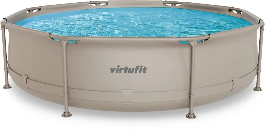 Virtufit Rond Zwembad Ø366cm Compleet Pakket - 9470L - Beige