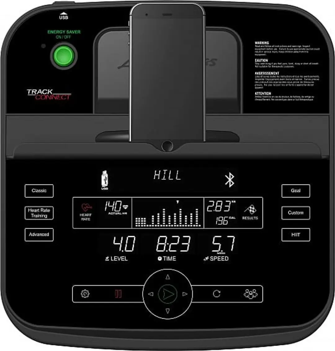 Life Fitness E3 Track Connect Crosstrainer - 20 Niveaus