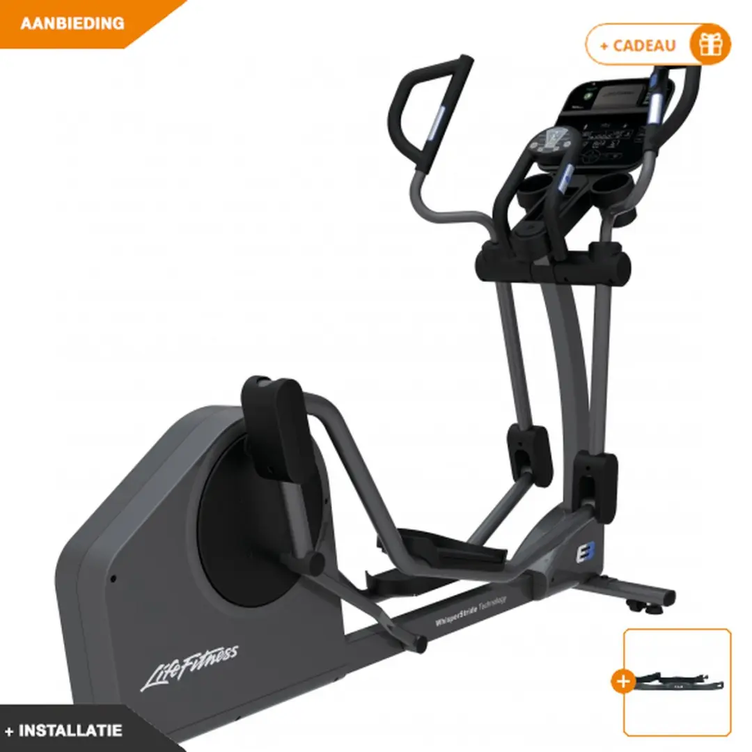 Life Fitness E3 Track Connect Crosstrainer - 20 Niveaus - afbeelding 6 van 6