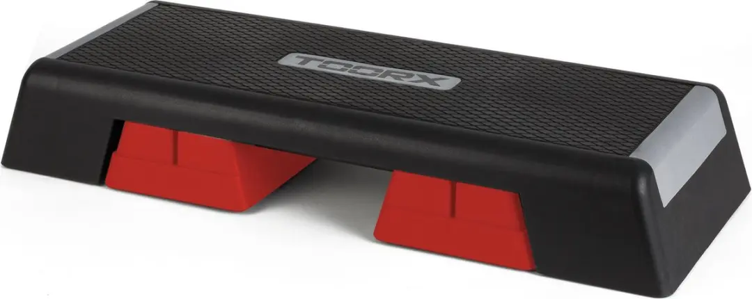 Toorx Aerobic Step Pro Verstelbaar - Rood/Grijs