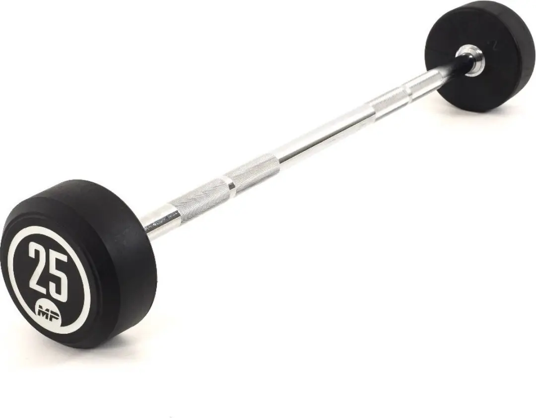 Muscle Power Vaste Halterstang Rubber 25kg