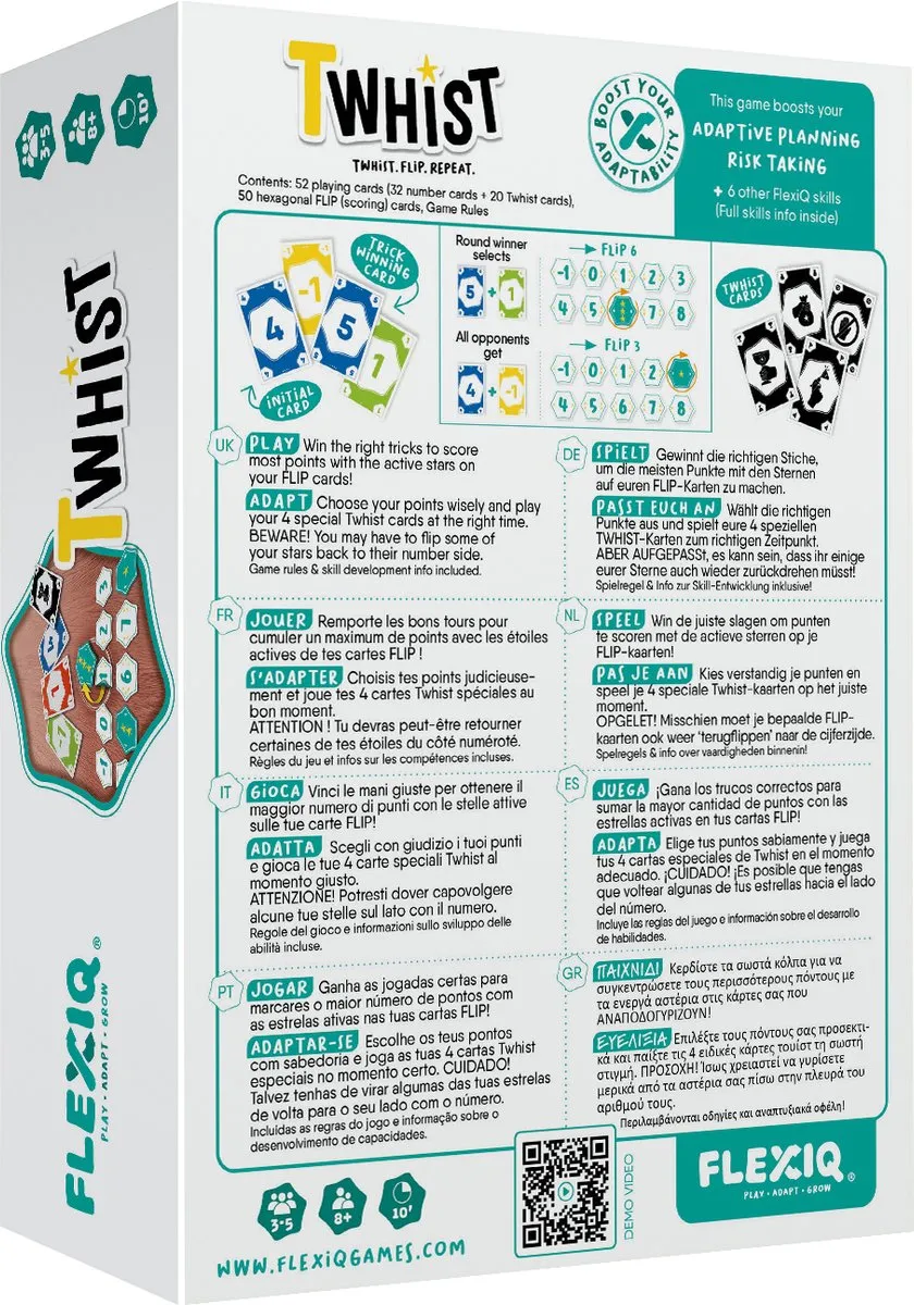 Asmodee Twhist Kaartspel FXG301-ML - 3-5 Spelers