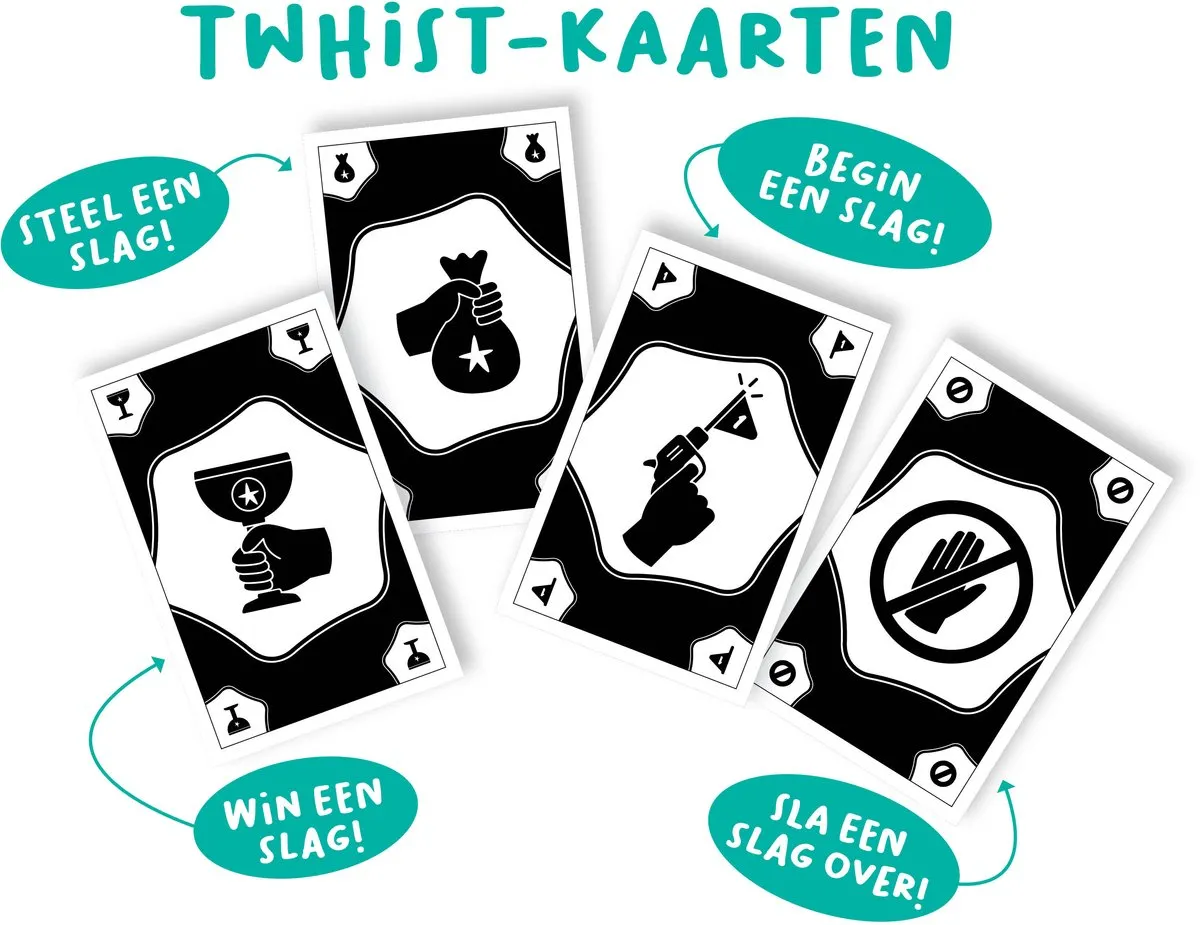 Asmodee Twhist Kaartspel FXG301-ML - 3-5 Spelers