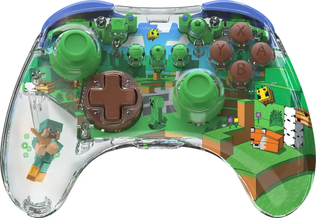PDP REALMz Draadloze Controller Minecraft Forest - 19 Knoppen - 500-234-STV - afbeelding 6 van 6
