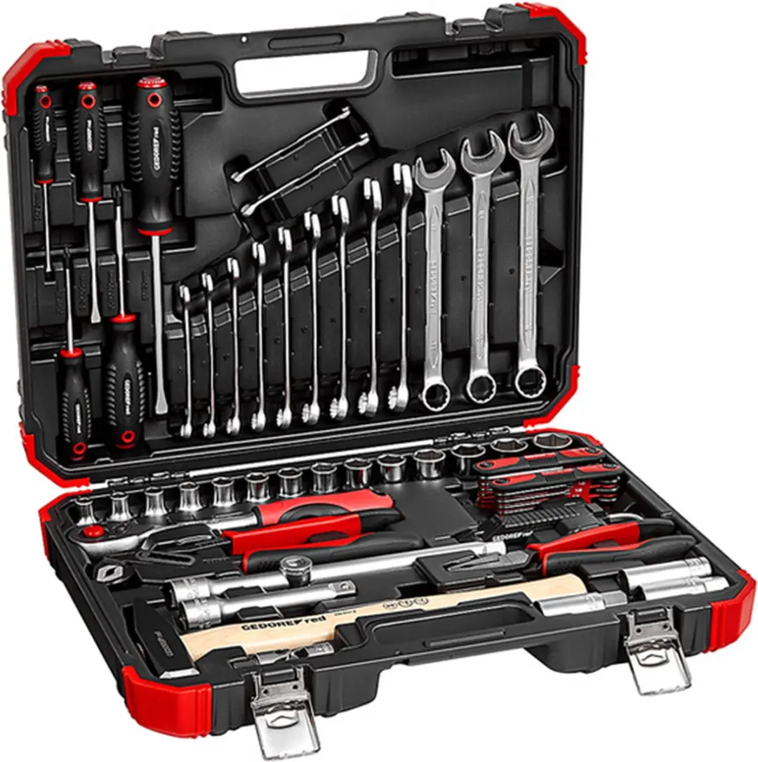 Gedore Red R69003061 Gereedschapskoffer 61-delig - Zilver