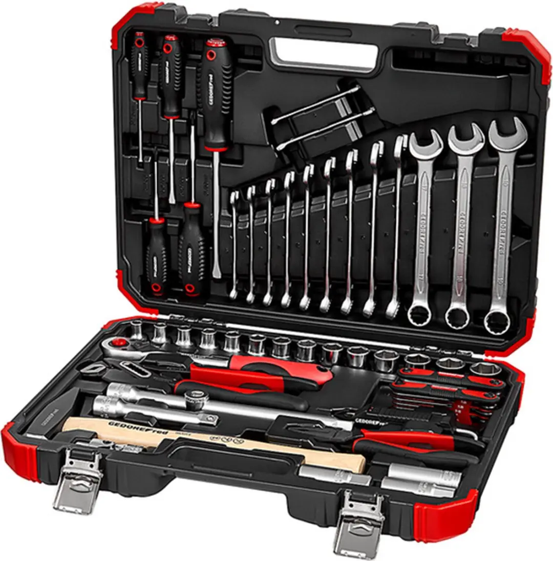 Gedore Red R69003061 Gereedschapskoffer 61-delig - Zilver