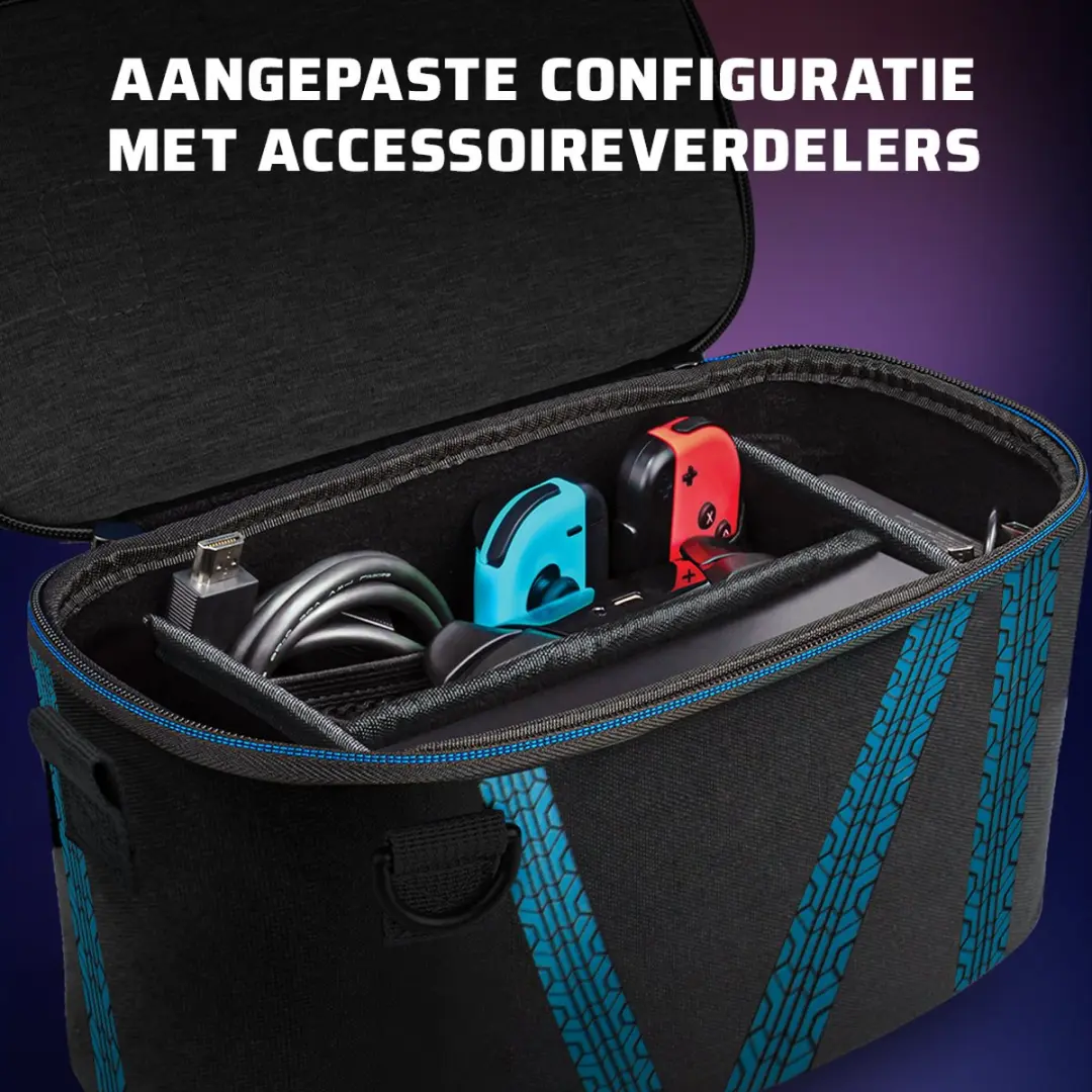 PDP Gaming Overnight Case Mario Kart Drift Glow - Nintendo Switch
