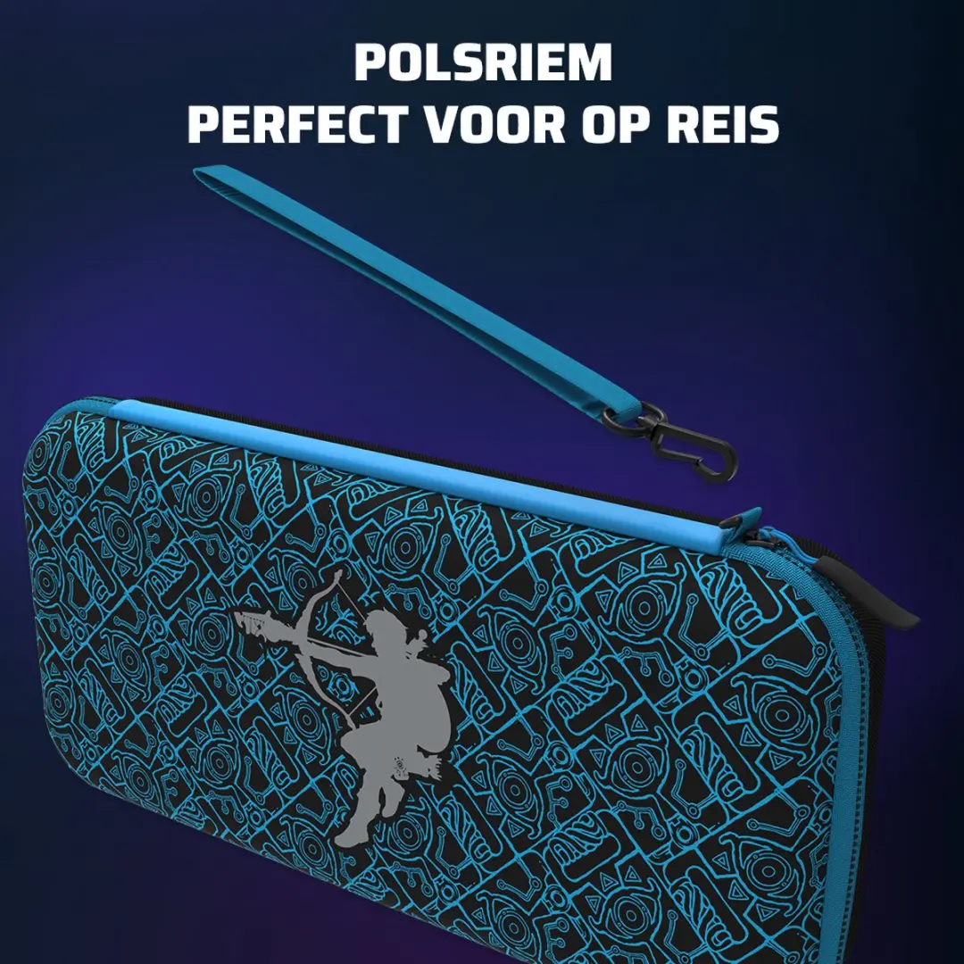 PDP Travel Case 500-218-SKSG Consolehoes - Zelda Sheikah Shoot - Glow in the Dark