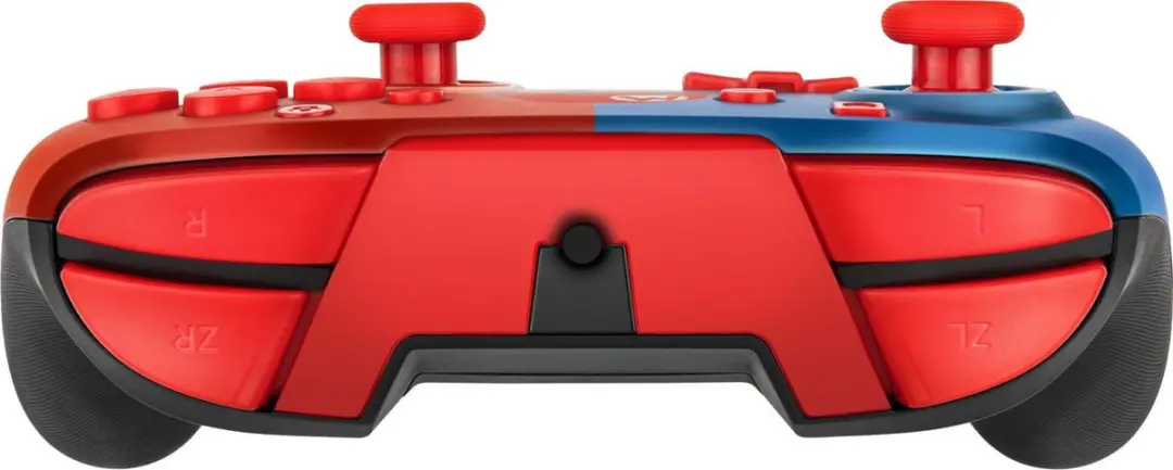 PDP Faceoff Deluxe+ Controller Nintendo Switch - Mario - Rood/Blauw