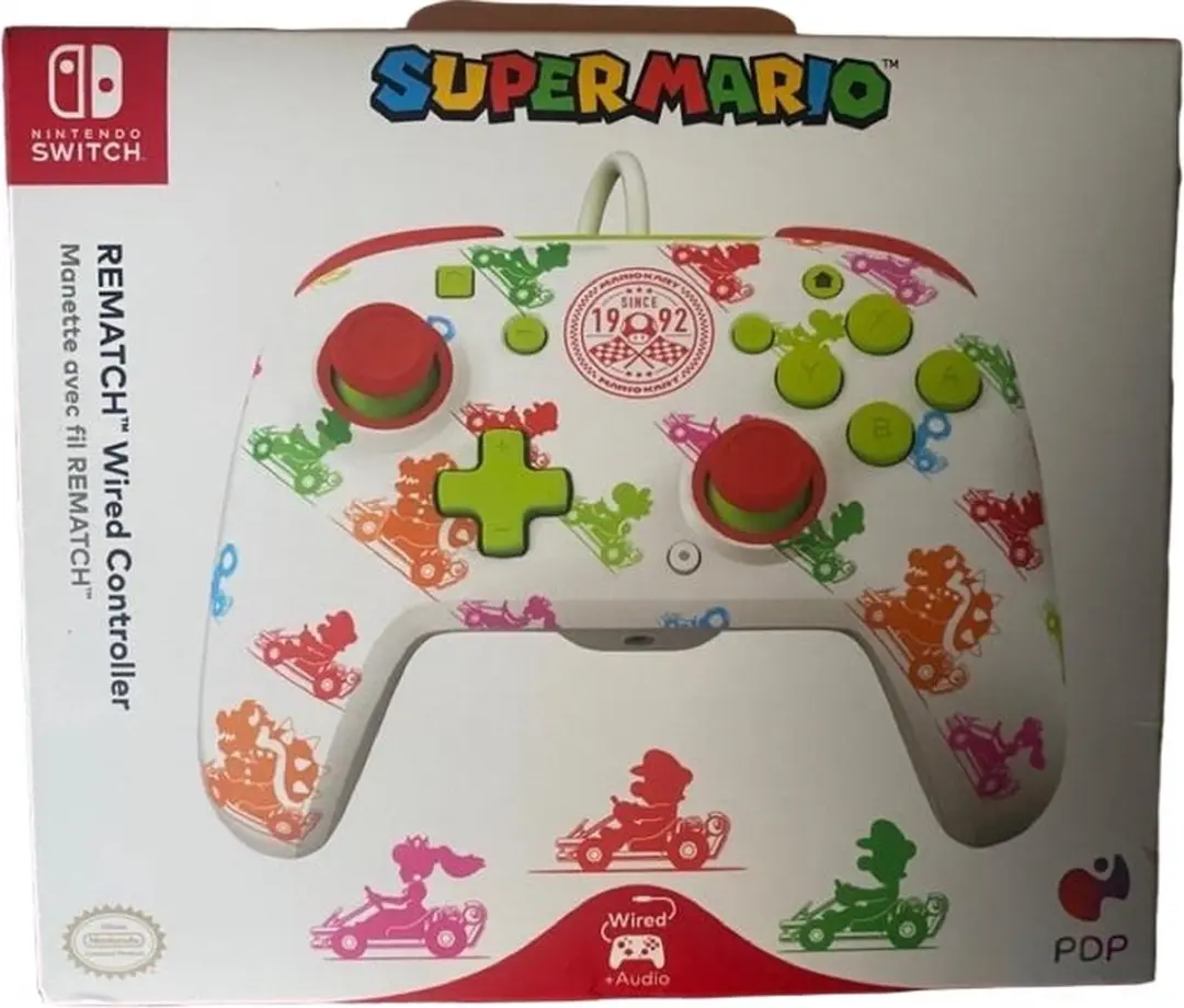 PDP Rematch Mario Kart Racers Gaming Controller - Veelkleurig - 21 Knoppen - afbeelding 6 van 6