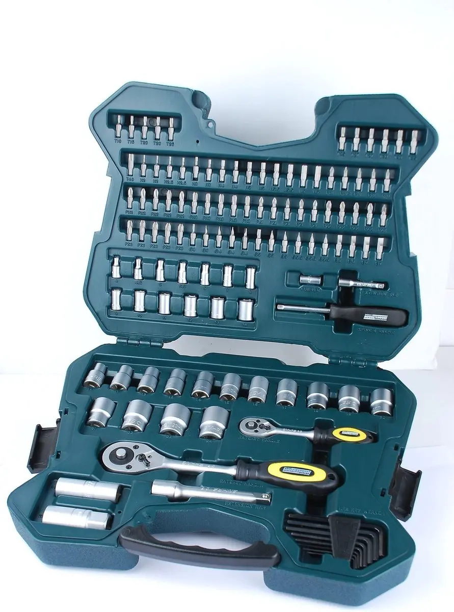 Brüder Mannesmann Inbussleutelset 115-delig 1/4"-1/2"