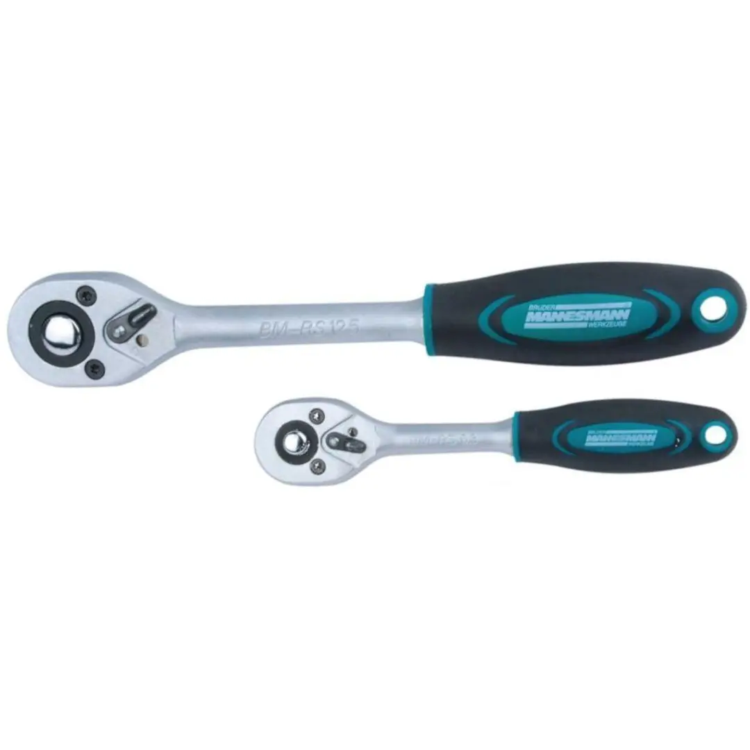 Brüder Mannesmann Inbussleutelset 115-delig 1/4"-1/2" - Groen