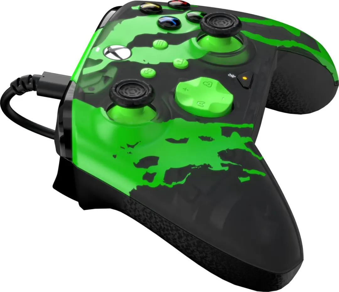 PDP Rematch Glow Gaming Controller Xbox Series X|S - Jolt Green - 049-023-JGR - afbeelding 6 van 6