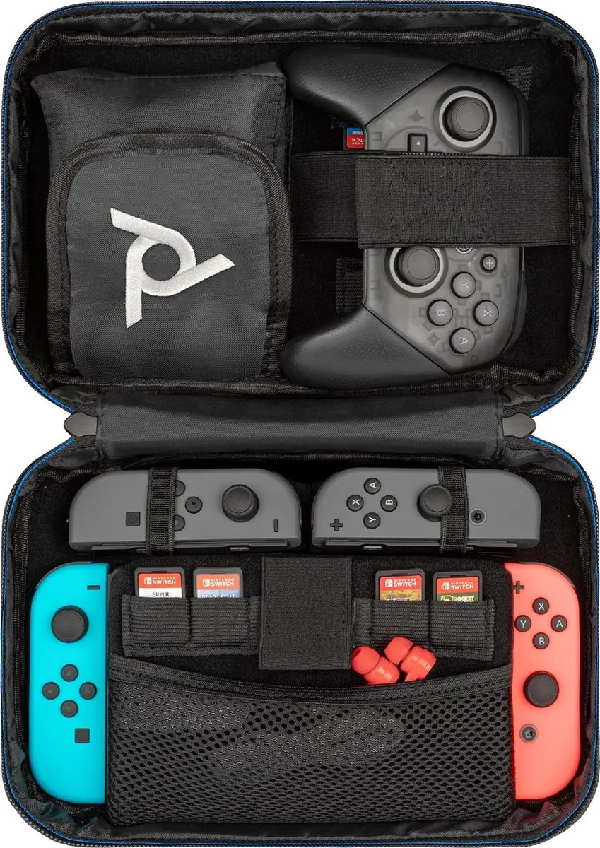PDP Gaming Commuter Case Mario Edition - Nintendo Switch - Blauw/Rood