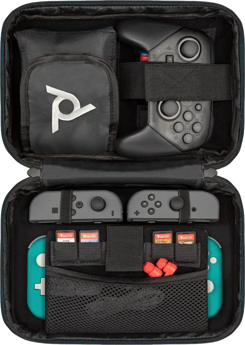 PDP Gaming Commuter Case Mario Edition - Nintendo Switch - Blauw/Rood - afbeelding 6 van 6