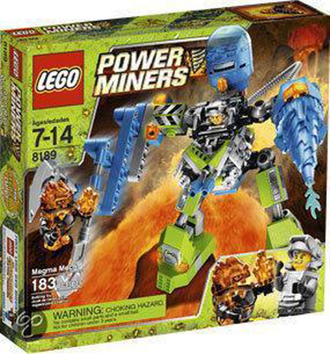 LEGO Power Miners Magma Mech - 8189