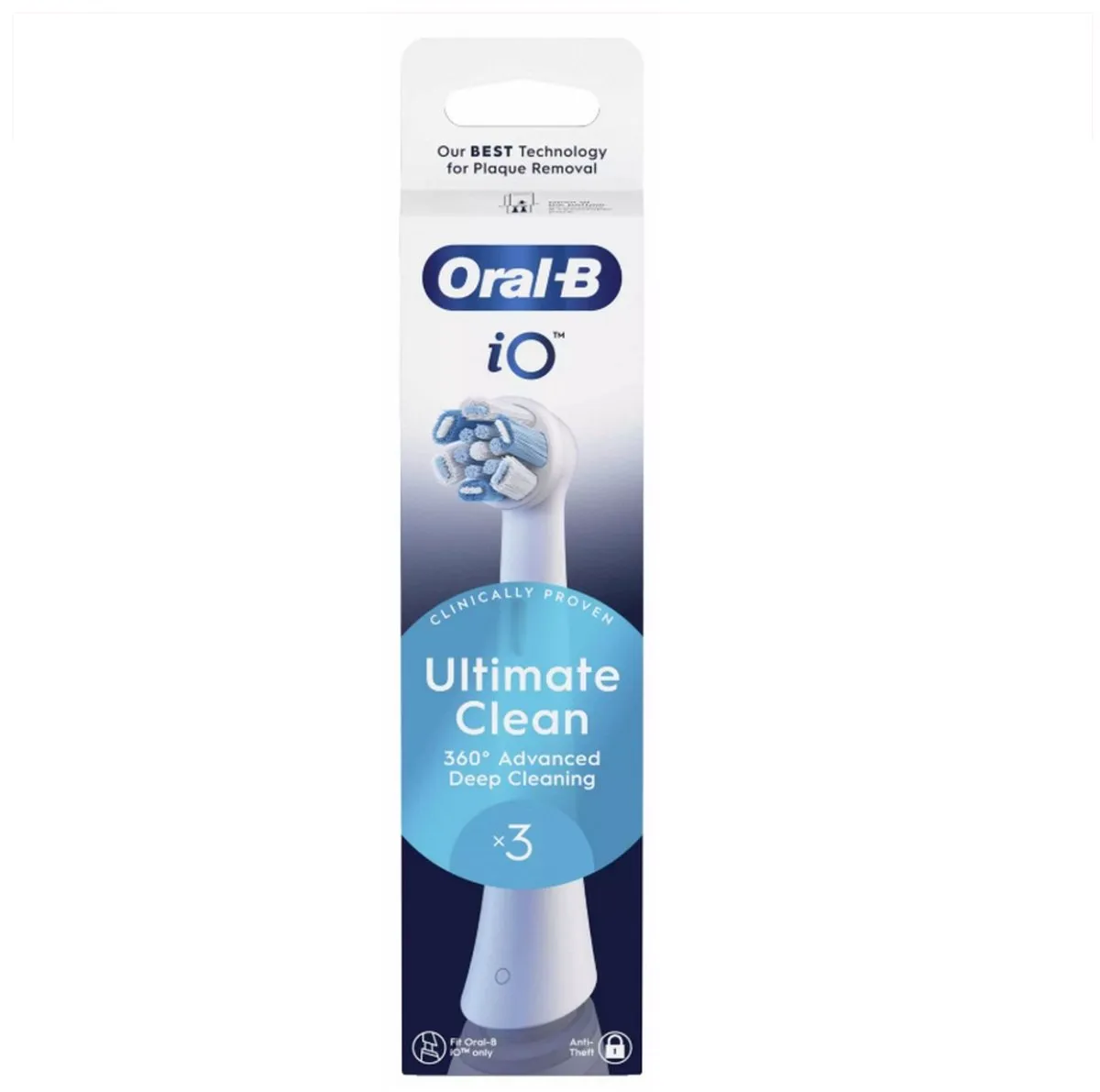 Oral-B IO Ultimate Clean Borstelvervanger - 1 Stuk - Wit