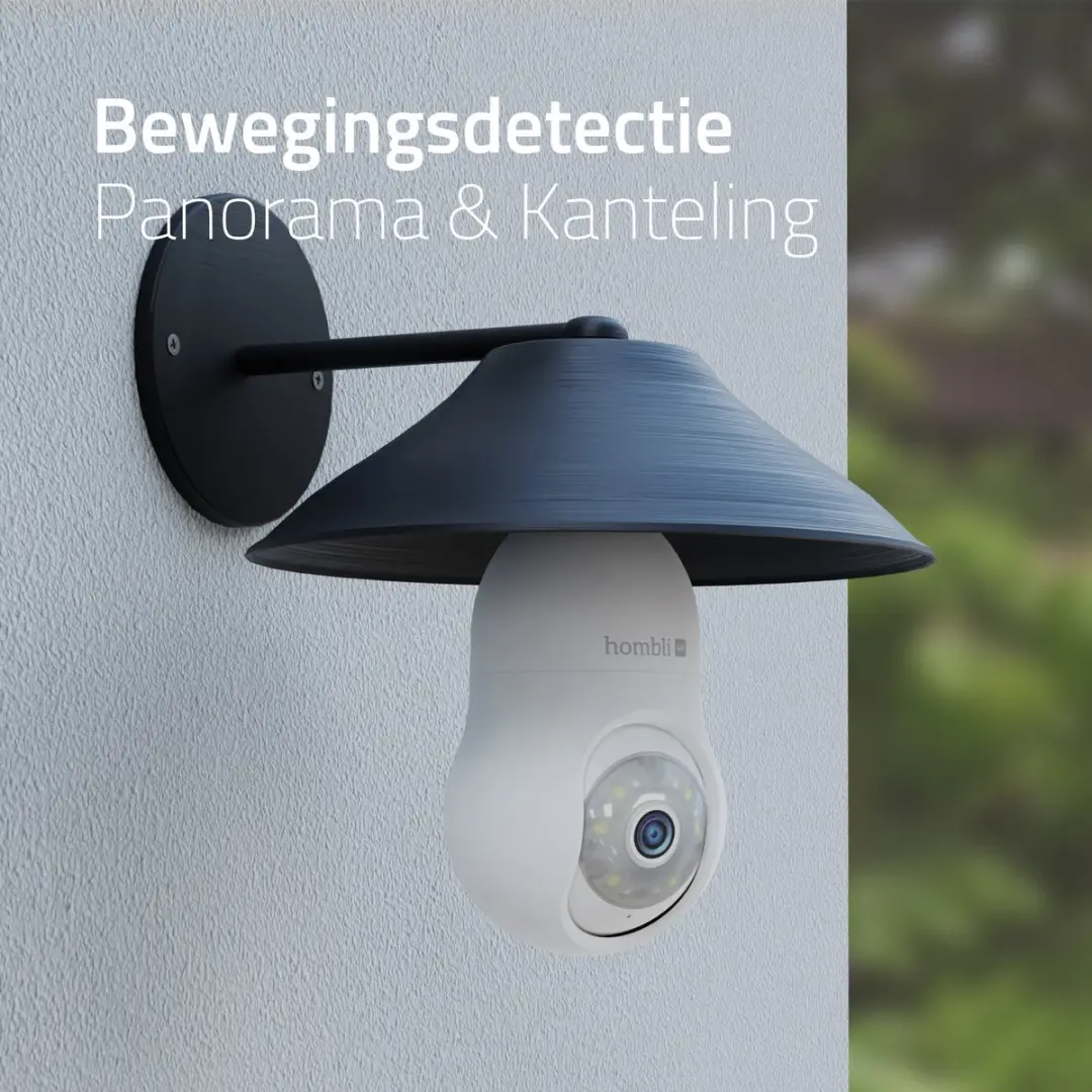 Hombli Bulb Cam 4K HBBU-0209 Beveiligingscamera - Wit