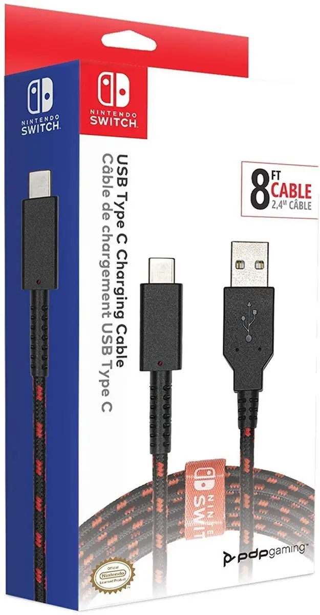 PDP Nintendo Switch Oplaadkabel USB-C 500-211-EU