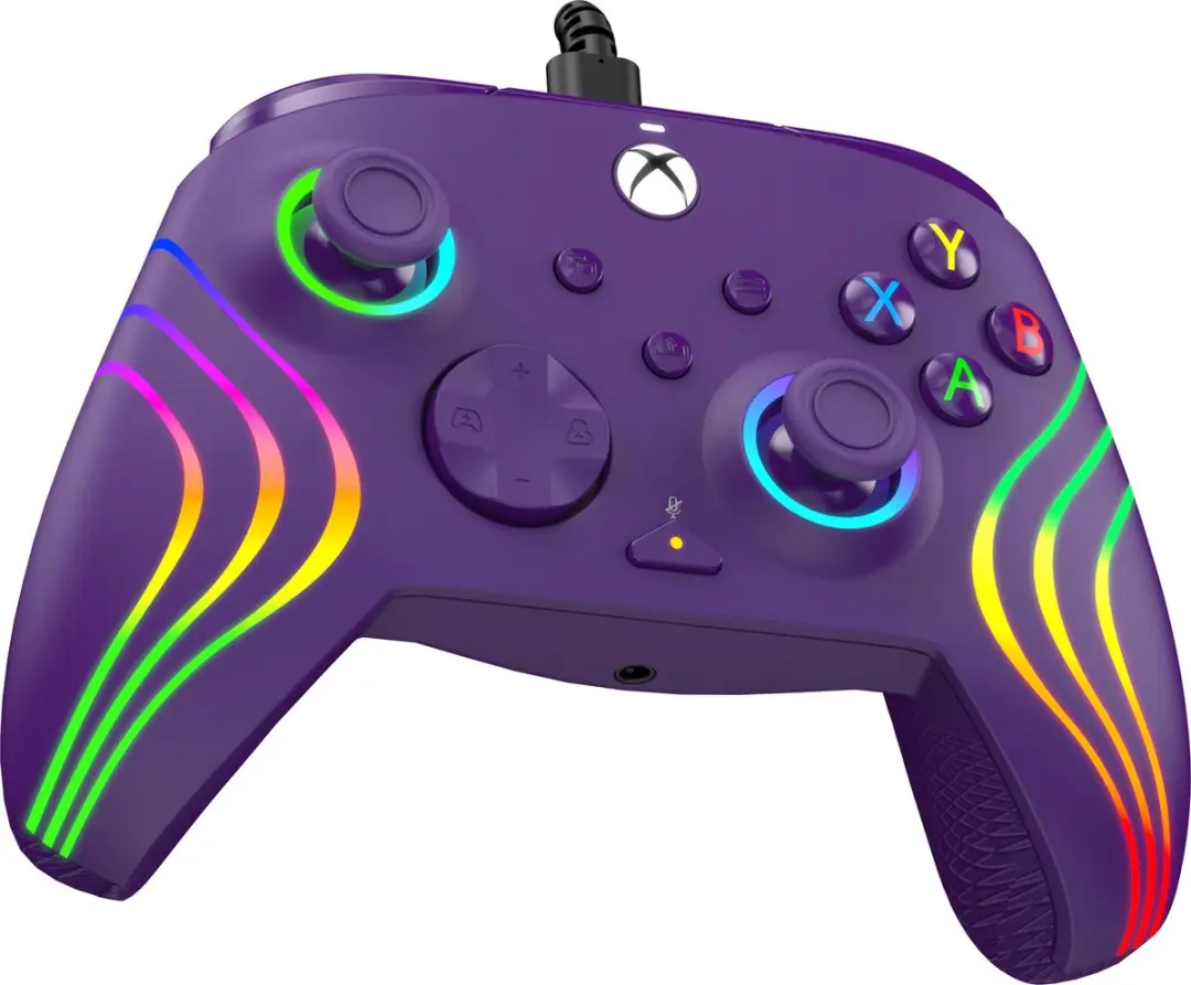 PDP Afterglow WAVE Controller Xbox Series X|S - Paars - 21 Knoppen - afbeelding 6 van 6