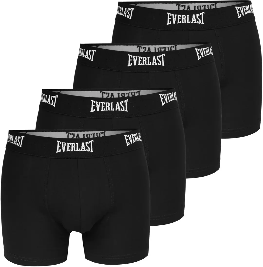 Everlast Boxershorts 4 Stuks - Zwart - Katoen