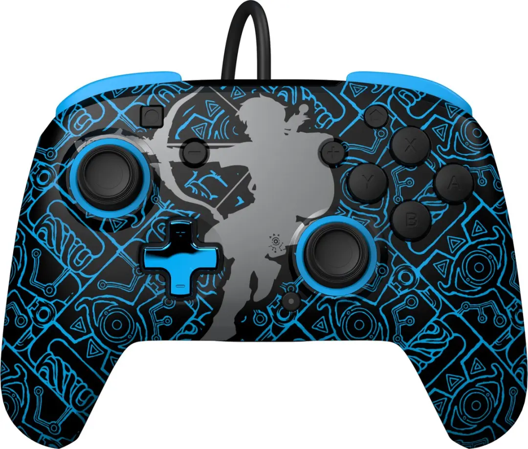 PDP Rematch Glow Gaming Controller 500-134-SKSG - Zelda Sheikah Shoot - afbeelding 6 van 6