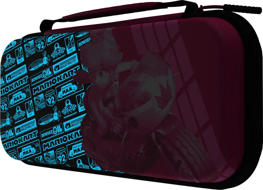 PDP Gaming Switch Travel Case Plus Grand Prix Peach Glow - Nintendo Switch/OLED/Lite - afbeelding 6 van 6