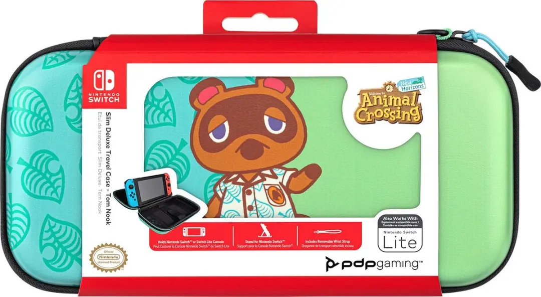 PDP Travel Case 500-218-EU-C5AC Nintendo Switchhoes - Animal Crossing Edition