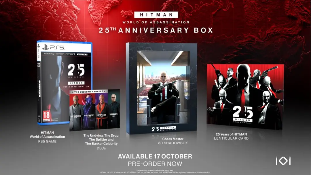 IO Interactive Hitman World of Assassination Anniversary Edition