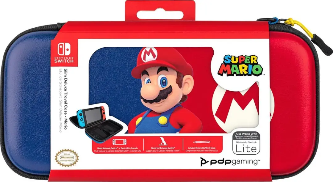 PDP Travel Case 500-218-EU-C1MR Nintendo Switch Hoes - Mario Edition