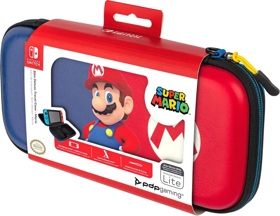PDP Travel Case 500-218-EU-C1MR Nintendo Switch Hoes - Mario Edition
