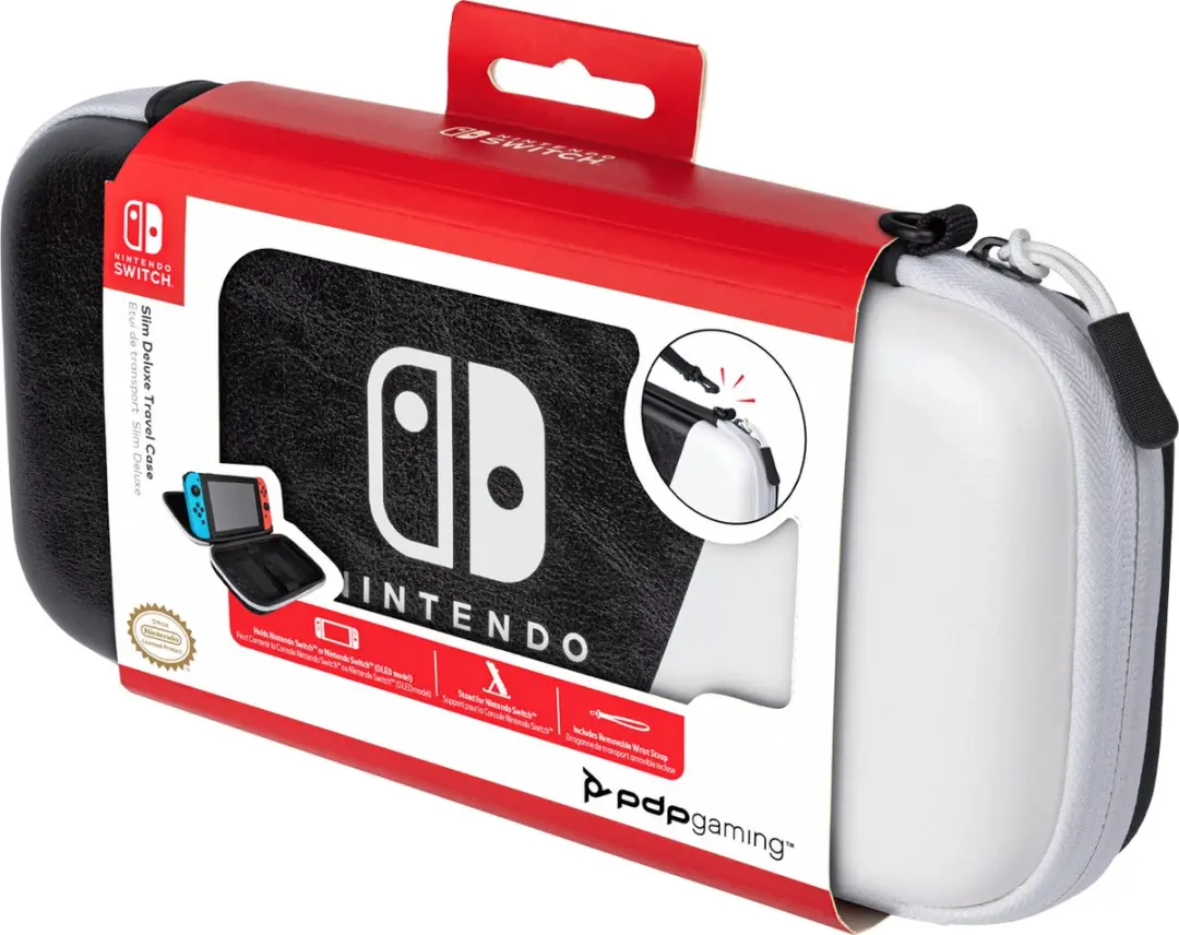 PDP Travel Case 500-218-EU-BW Consolehoes - Nintendo Switch - Zwart/Wit