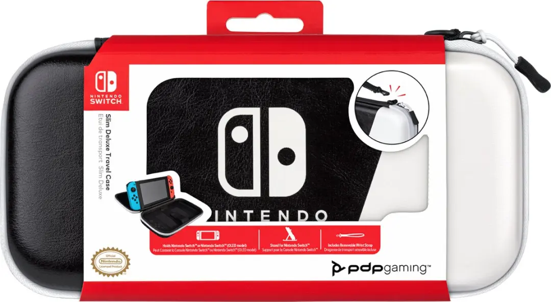 PDP Travel Case 500-218-EU-BW Consolehoes - Nintendo Switch - Zwart/Wit