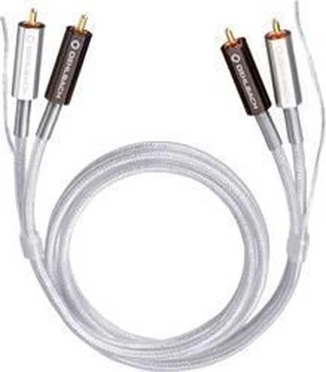 Oehlbach Silver Express Plus Cinch-kabel 0.5m - Transparant