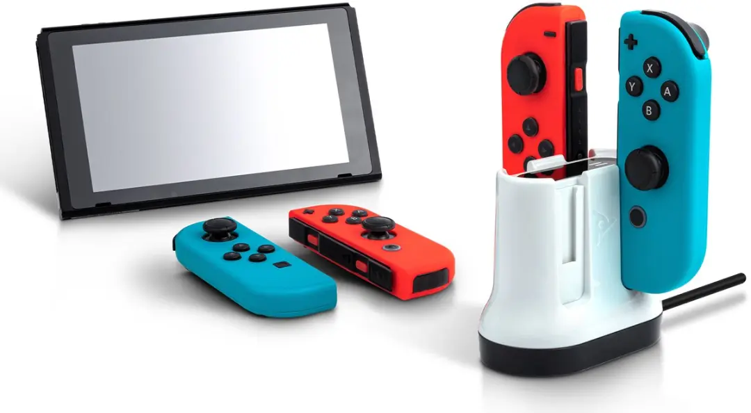 PDP Oplaadstation 500-188-EU - 4 Joy-Con - Wit - afbeelding 6 van 6