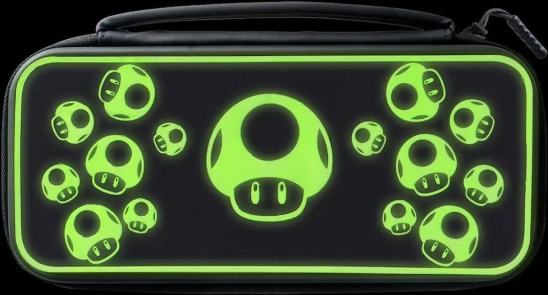 PDP Switch Travel Case Plus 500-224-1UP - Glow in the Dark - Nintendo Switch
