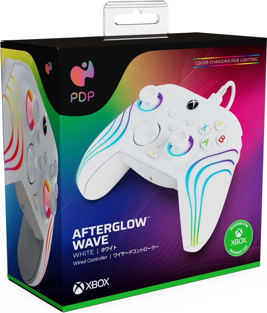 PDP Afterglow WAVE Controller Xbox Series X|S - Wit - 21 Knoppen - 049-024-WH