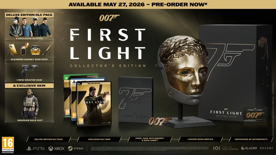 IO Interactive 007 First Light Collector's Edition PS5