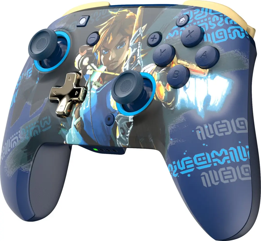 PDP Rematch Glow Draadloze Controller Link Hero - 21 Knoppen